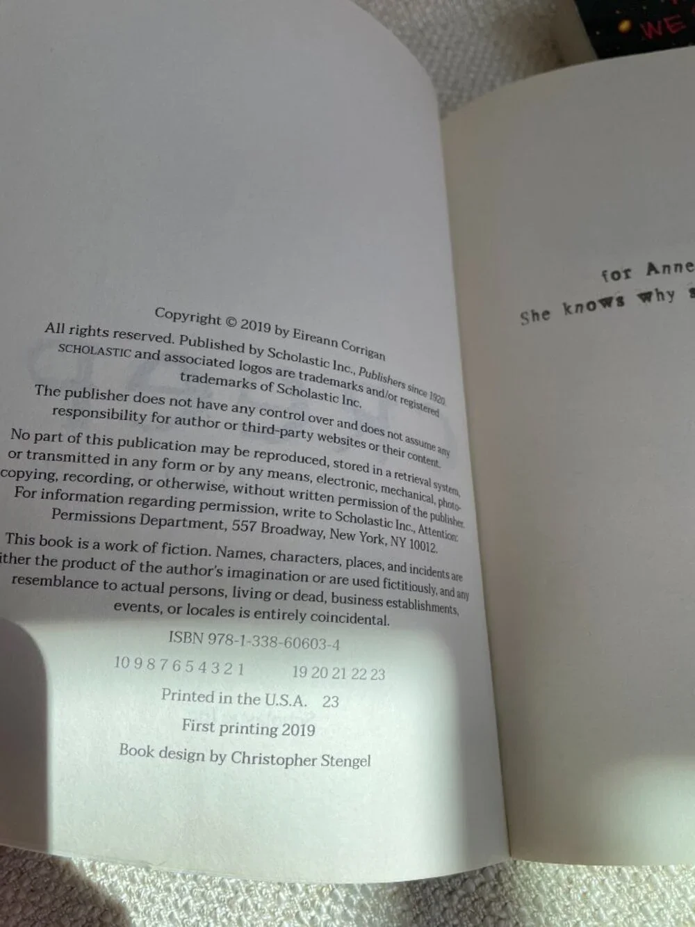 (2) Horror Paperback Youth Books 'Creep' and 'A Pocket Full of Poises'